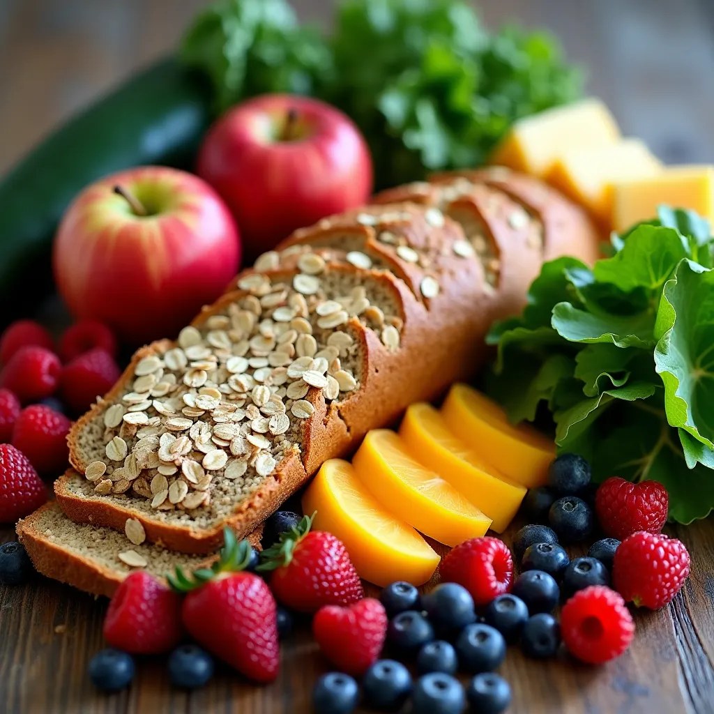 Fructe, legume și cereale bogate în fibre